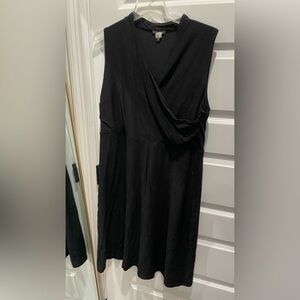 Eileen Fisher black dress large